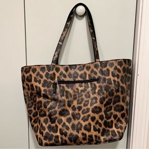Chico’s leopard print tote
